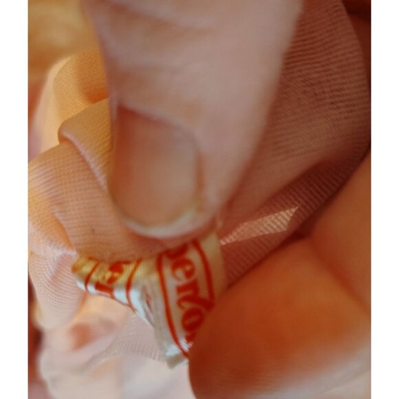 Vintage Kayser Bondor Pink Nightgown, Size Small Sheer Lace, Ruffle, Romantic - Picture 4 of 4